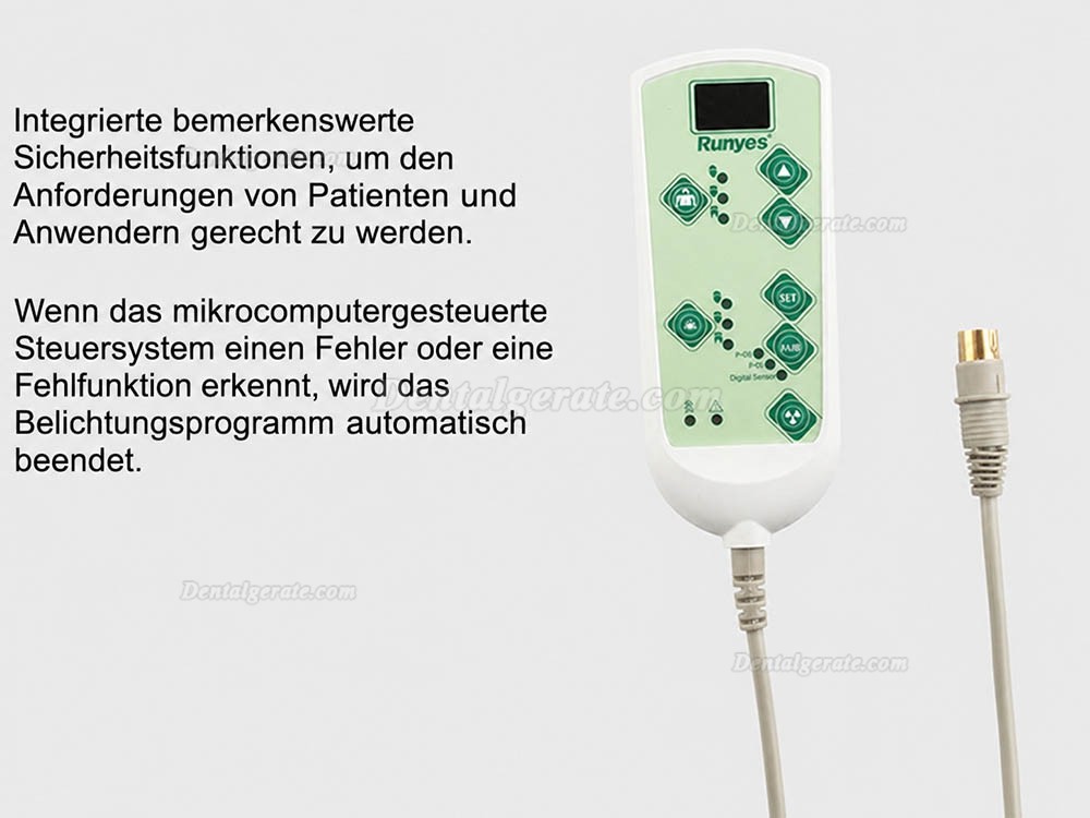 Runyes RAY68(W) Digitale Zahnarzt R&ouml;ntgenger&auml;te f&uuml;r die Wand- und Deckenmontage